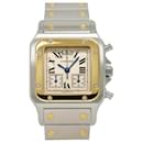 Cartier Santos Galbe LM Chrono Reflex Perpetual Calendar Men's Watch