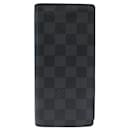 NEW LOUIS VUITTON BRAZZA DAMIER GRAPHITE N62665 WALLET - Louis Vuitton