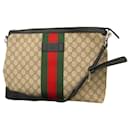 Gucci Shoulder Bag GG Supreme Sherry Line 523335