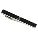 Louis Vuitton Steel LV Award Tie Clip M00913