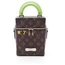 Louis Vuitton Vertical Box Trunk Monogram Handbag