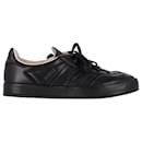 Adidas Gazelle Indoor Low-Top Trainers in Black Leather - Autre Marque