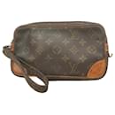 Louis Vuitton Clutch Bag Monogram Marly Dragonne PM M51827