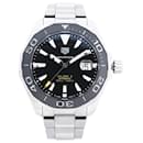 TAG Heuer Aqua Racer WAY201A.BA0927 RHS4930 SS AT Black Dial Watch - Tag Heuer