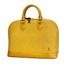Louis Vuitton Epi Alma Handbag in Jaune