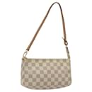 LOUIS VUITTON Pochette Accessoires Damier Azur N51986 Auth LV 127641 - Louis Vuitton