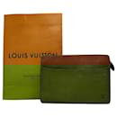 Vintage Louis Vuitton EPI Leather clutch brown