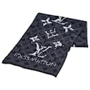 Louis Vuitton Echarpe All You Need Monogram Wool Silk Scarf
