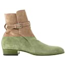 Saint Laurent Wyatt Jodhpur Boots