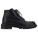 Dolce & Gabbana Lace-Up Leather Boots