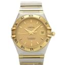 Omega Constellation Full Bar 1292.10 SS Gold Watch