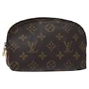 LOUIS VUITTON Pochette Cosmética Monogram PM Bolsa Cosmética M47515 LV Auth BA3383 - Louis Vuitton