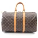 Louis Vuitton Keepall 45 Monogram Boston Bag