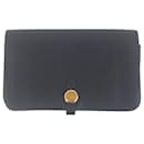 Hermes Dogon GM Taurillon Clemence Long Wallet - Hermès