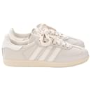  Adidas x Humanrace Samba Sneakers in Alumina Leather - Autre Marque