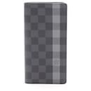 Louis Vuitton Portefeuille Brazza Damier Graphite Long Wallet