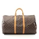 Louis Vuitton Keepall 55 Monogram Boston Bag