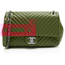 Chanel Chevron Lambskin Classic Small Single Flap Bag