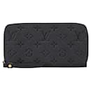 Louis Vuitton Zippy Wallet Monogram Empreinte Long Wallet