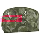 LOUIS VUITTON Vernis Ikat Flower Pochette Cosmetic Pink M90045 LV Auth 127772 - Louis Vuitton