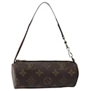 LOUIS VUITTON Monogram Papillon Pouch LV Auth 127665 - Louis Vuitton