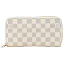 Louis Vuitton Zippy Wallet Damier Azur Long Wallet