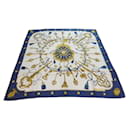 Hermès square 'Les Clefs' with its box