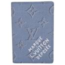 Louis Vuitton Blue Business Card Holder