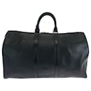 Louis Vuitton Epi Keepall 45 Noir Black Handbag