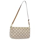 LOUIS VUITTON Damier Azur Pochette Accessoires Pouch N51986 LV Auth 130929 - Louis Vuitton