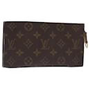 LOUIS VUITTON Monogram Bucket GM Accessory Pouch LV Auth 131232 - Louis Vuitton