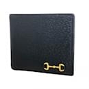 Gucci Black Leather Bi-Fold Wallet