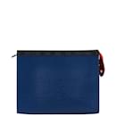 Louis Vuitton Epi Damier Graphite Pochette Voyage MM Clutch Bag