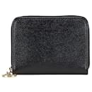 Bvlgari Black Leather Coin Purse - Bulgari