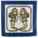 Hermès White Brides de Gala Silk Scarf