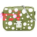Louis Vuitton Vermelho Yayoi Kusama Monograma Empreinte Infinity Dots Micro Metis