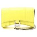 Balenciaga Hourglass Leather Shoulder Bag