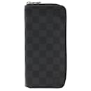 Louis Vuitton Zippy Wallet Vertical Damier Graphite Long Wallet