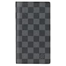 Louis Vuitton Portefeuille Brazza Damier Graphite Long Wallet