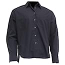  The Frankie Shop Long Back Shirt in Black Cotton - Autre Marque