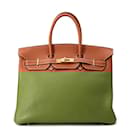 Hermes Birkin 35 Handbag in Etrusque - Hermès