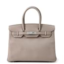 Hermes Birkin 30 Handbag in Gris Asphalt - Hermès