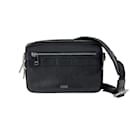Christian Dior Black Leather Shoulder Bag