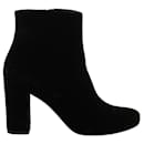 Black velvet boots - Saint Laurent