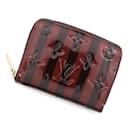 Louis Vuitton Monogram Vernis Rayures Zippy Coin Purse