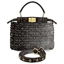 Fendi Intrecciato Peekaboo Mini