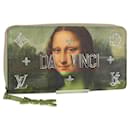 LOUIS VUITTON Masters Collection Da Vinci Zippy Wallet Green M64606 Auth 127707M - Louis Vuitton