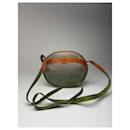 Vintage Dior Crossbody Bag Grey Brown