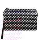 Prada Geometric Saffiano Clutch Bag
