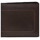 Louis Vuitton Bi-fold Wallet in Coffee Leather